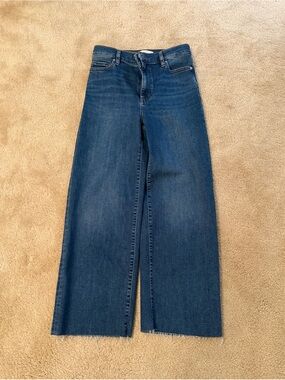 FRAME Le Slim Palazzo Crop Jeans Size 27